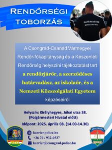Rendőrségi toborzás